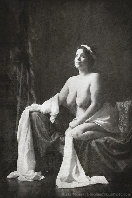 1850s Pin-Up model by Chris Wooley
