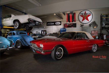 Classic Pin-Up Car Garage by Chris Wooley Spokane